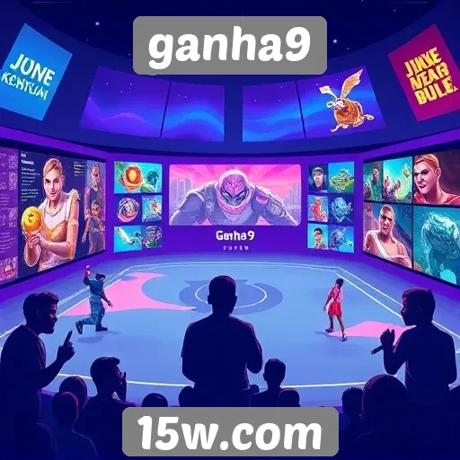 ganha9 expande biblioteca de jogos interativos
