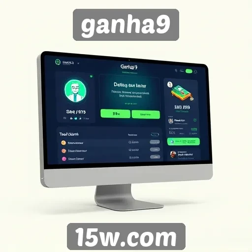 Interface do usuário no gana9 é intuitiva